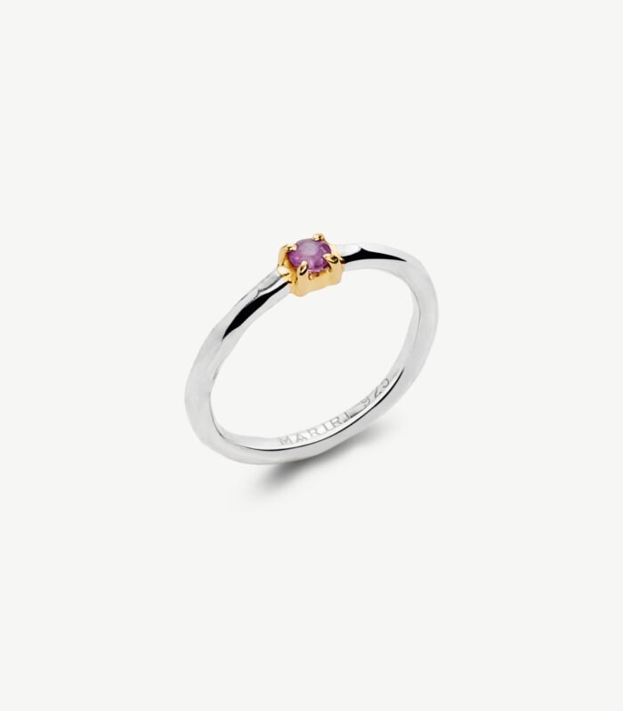 Sparks amethyst ring